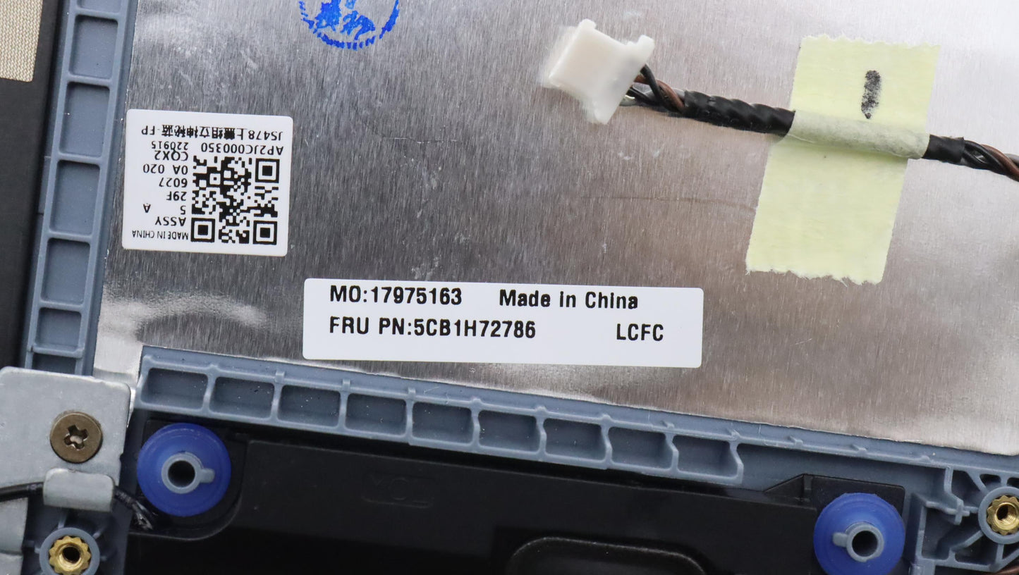 Lenovo Cover Upper Case Assembly Nord - 5CB1H72786