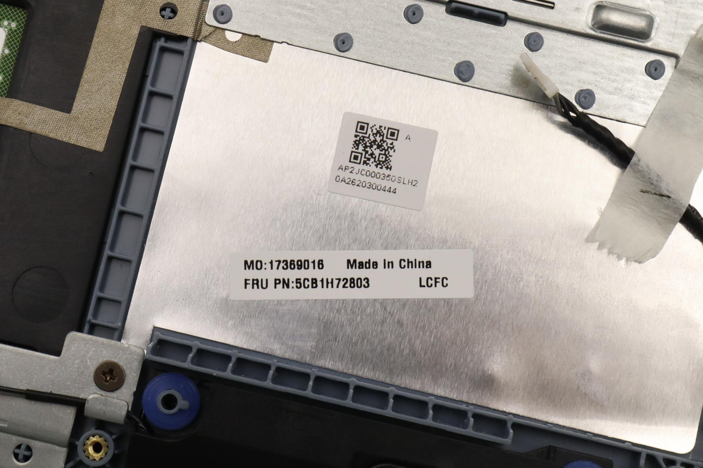 Lenovo Cover Upper Case Assembly Eng - 5CB1H72803