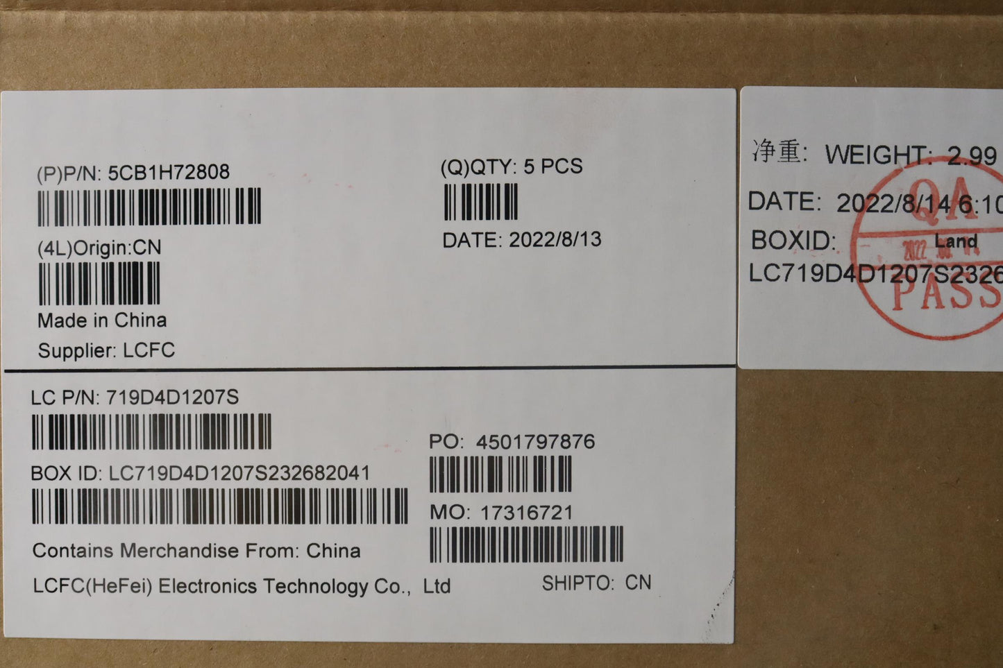 Lenovo Cover Upper Case Assembly Ger - 5CB1H72808