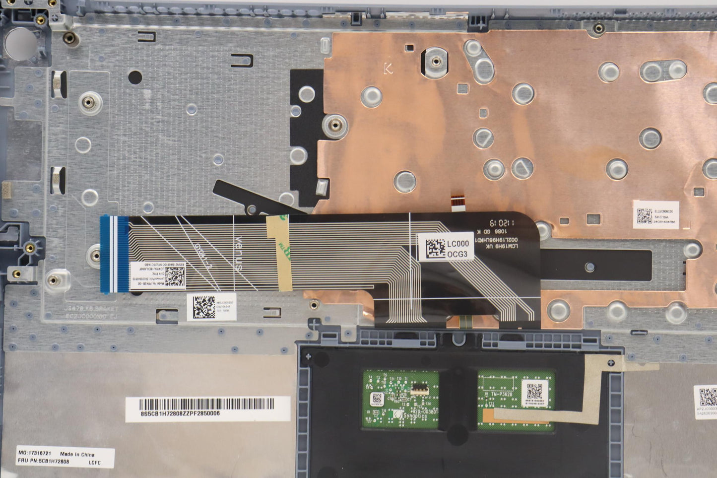 Lenovo Cover Upper Case Assembly Ger - 5CB1H72808