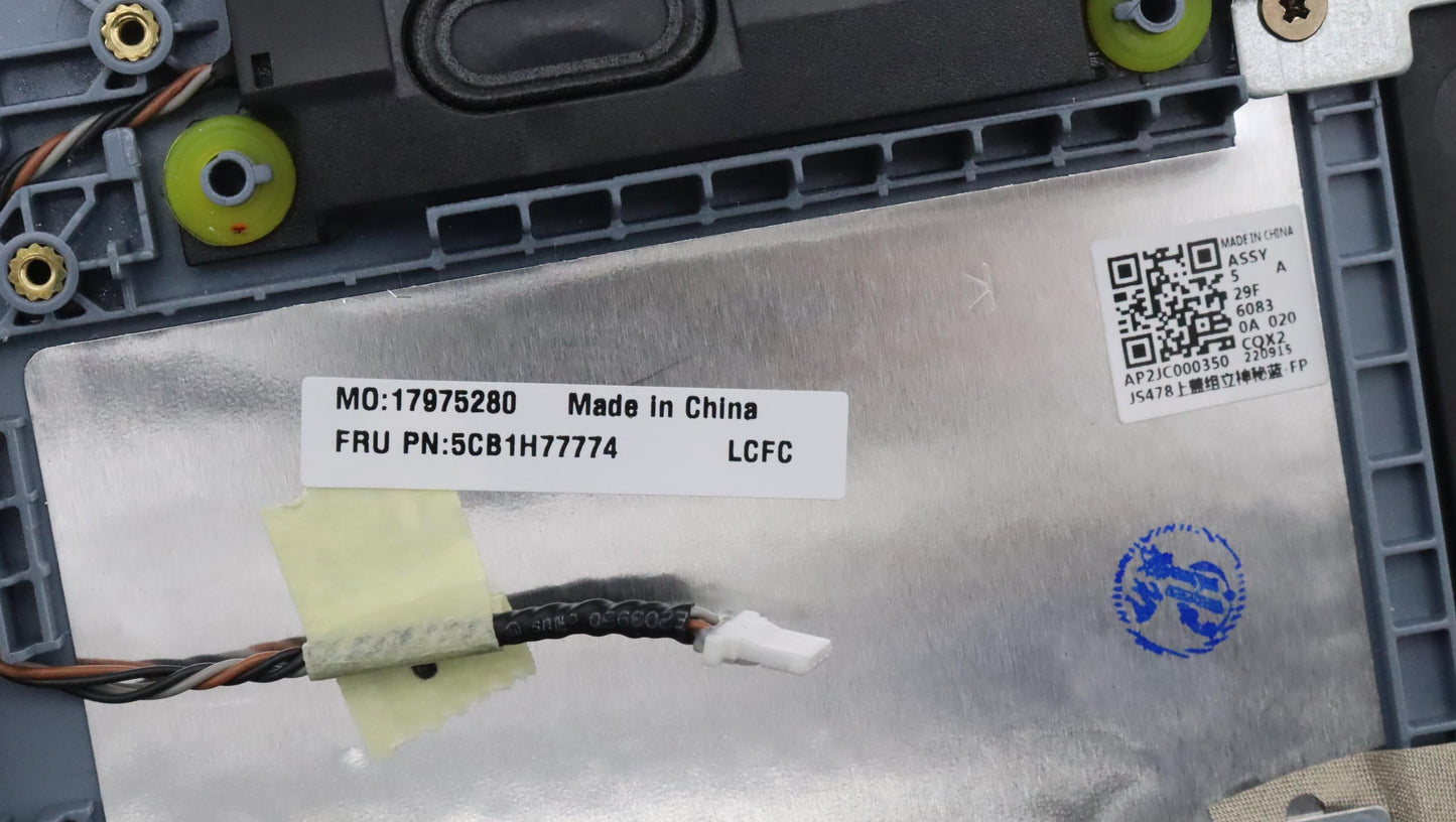 Lenovo Cover Upper Case Assembly Uke - 5CB1H77774