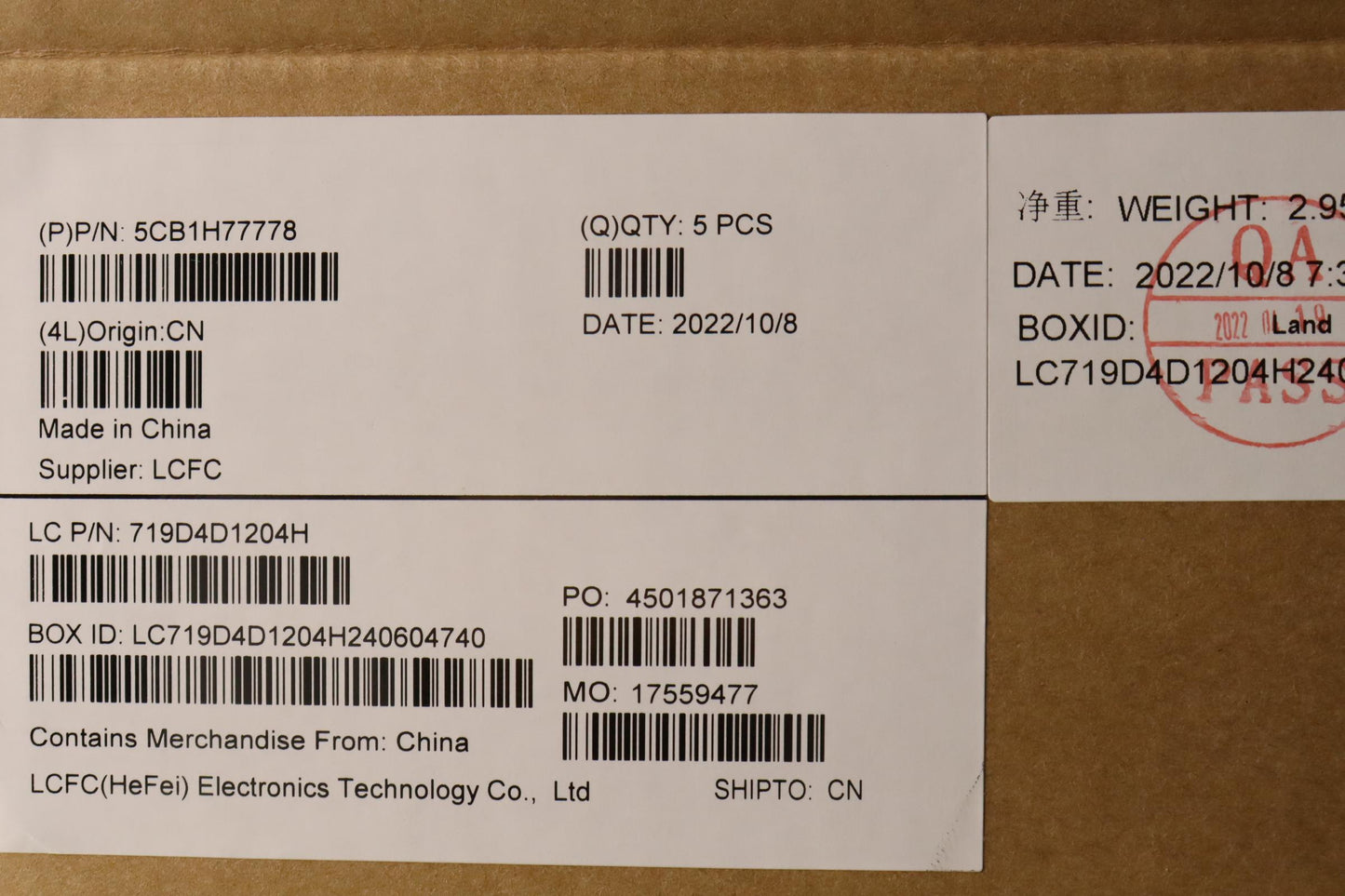 Lenovo Cover Upper Case Assembly Uke - 5CB1H77778