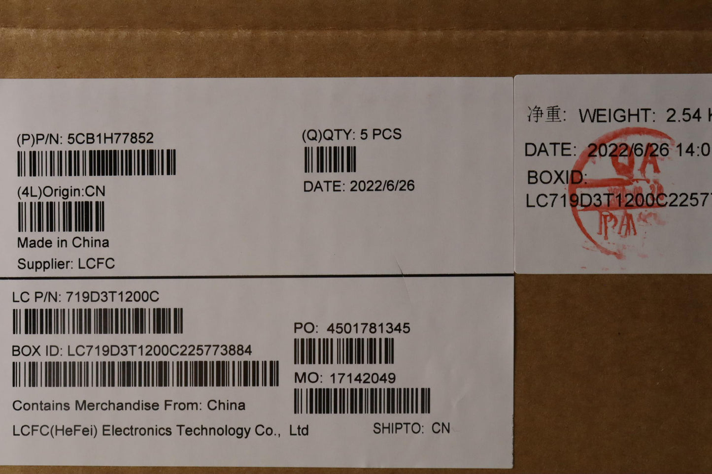 Lenovo Cover Lower Case L 82Rk M/B_U - 5CB1H77852