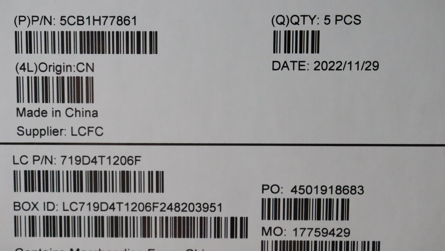Lenovo Cover Upper Case Assembly Fra - 5CB1H77861