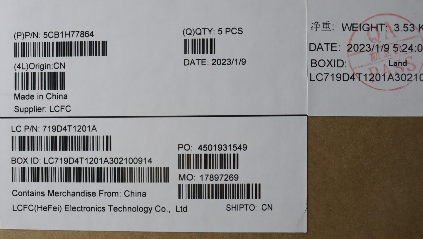 Lenovo Cover Upper Case Assembly Ger - 5CB1H77864
