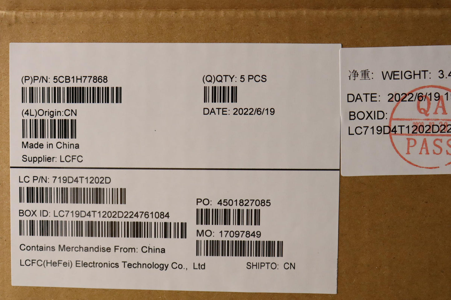Lenovo Cover Upper Case Assembly Hun - 5CB1H77868