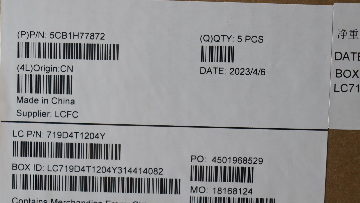 Lenovo Cover Upper Case Assembly Kor - 5CB1H77872
