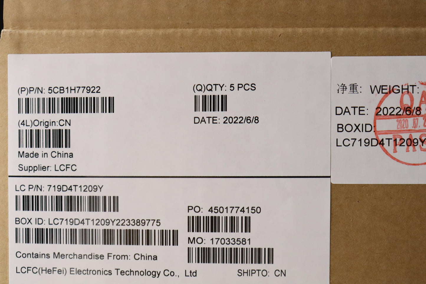 Lenovo Cover Upper Case Assembly Eng - 5CB1H77922