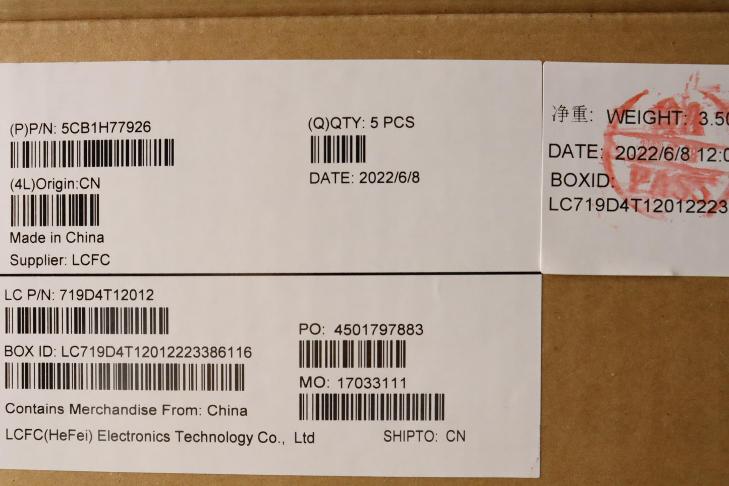 Lenovo Cover Upper Case Assembly Fra/ - 5CB1H77926