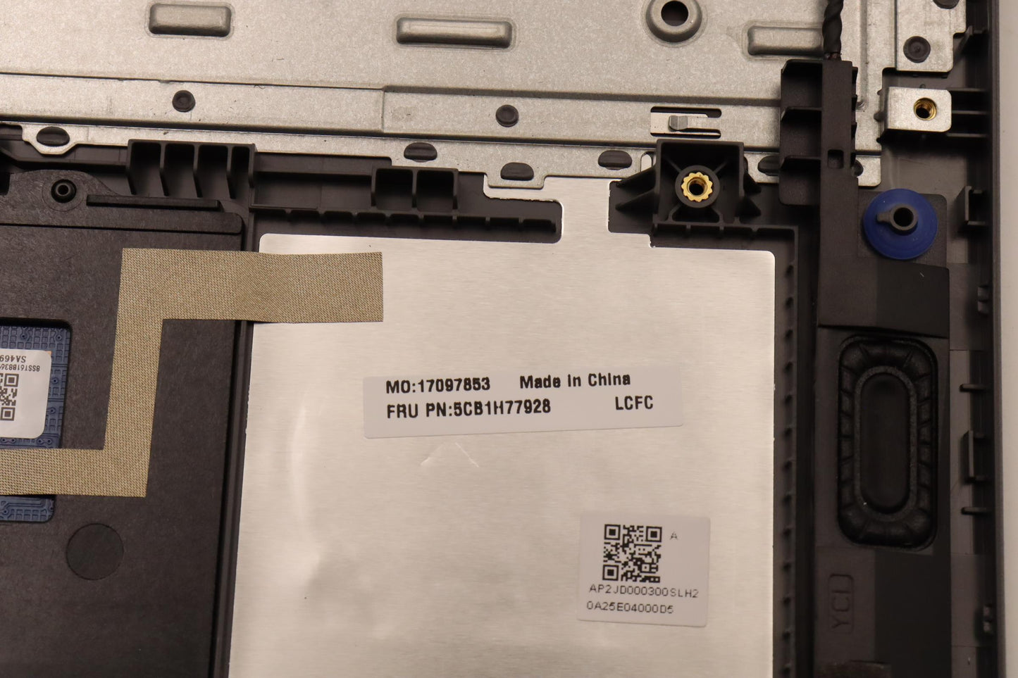 Lenovo Cover Upper Case Assembly Gre - 5CB1H77928