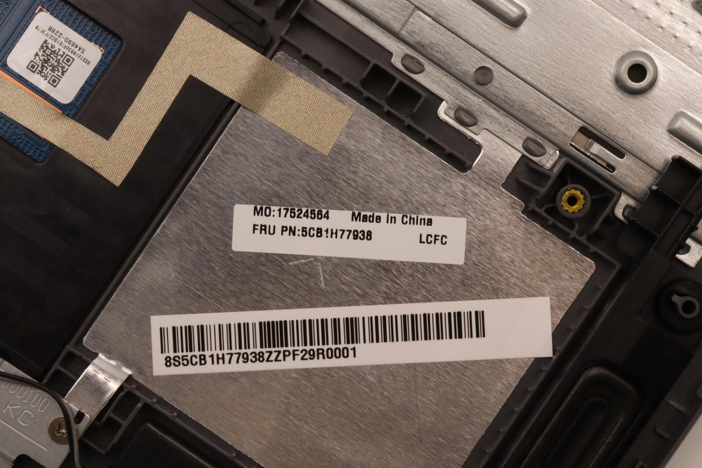 Lenovo Cover Upper Case Assembly Por - 5CB1H77938