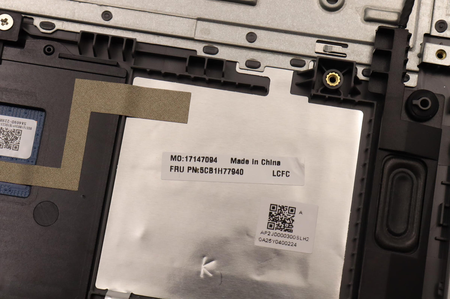 Lenovo Cover Upper Case Assembly Slv - 5CB1H77940