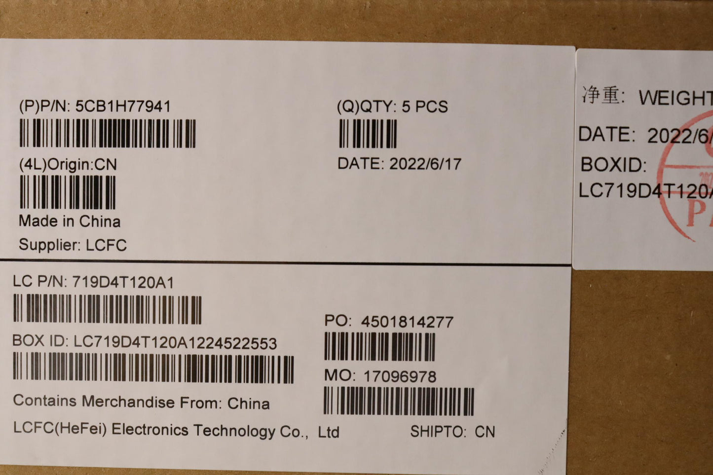 Lenovo Cover Upper Case Assembly Spa - 5CB1H77941