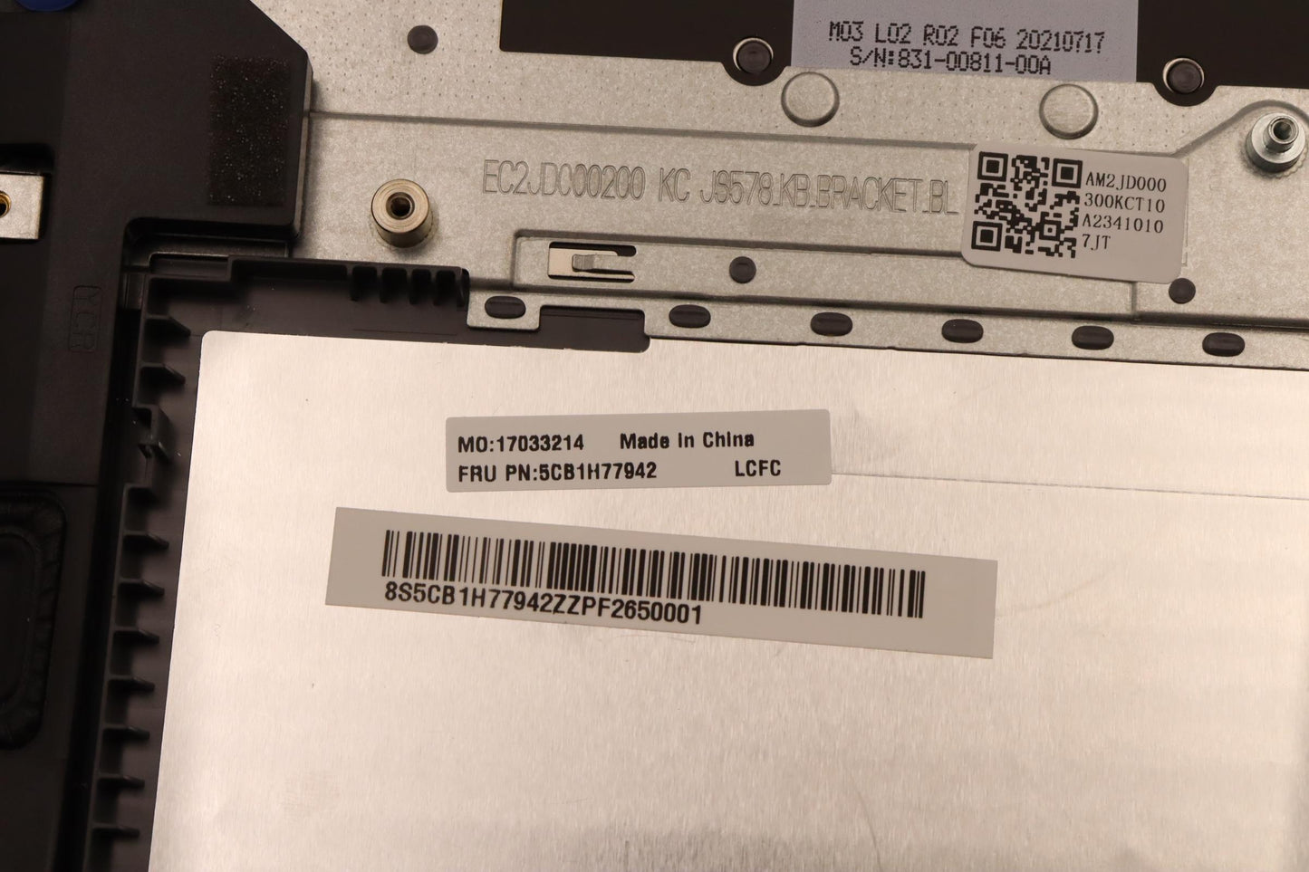 Lenovo Cover Upper Case Assembly Sws - 5CB1H77942