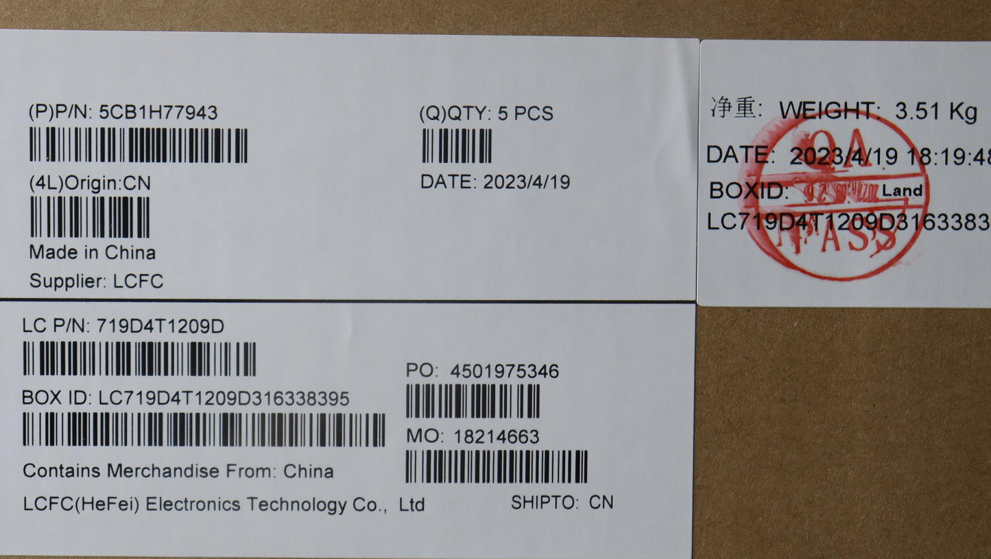Lenovo Cover Upper Case Assembly Tc L - 5CB1H77943