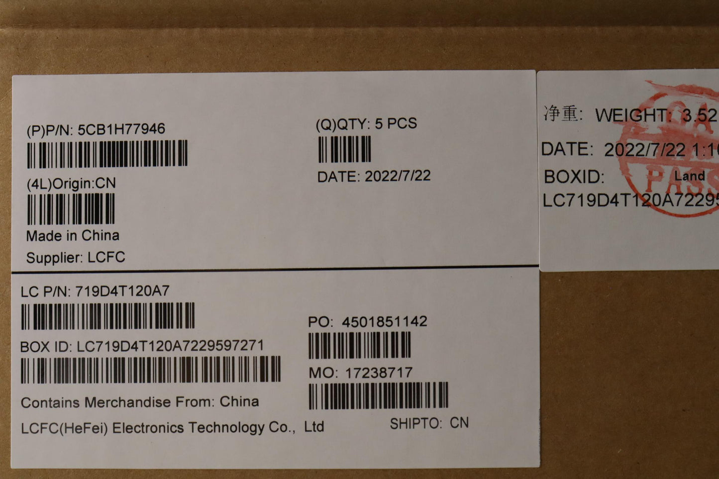 Lenovo Cover Upper Case Assembly Uke - 5CB1H77946