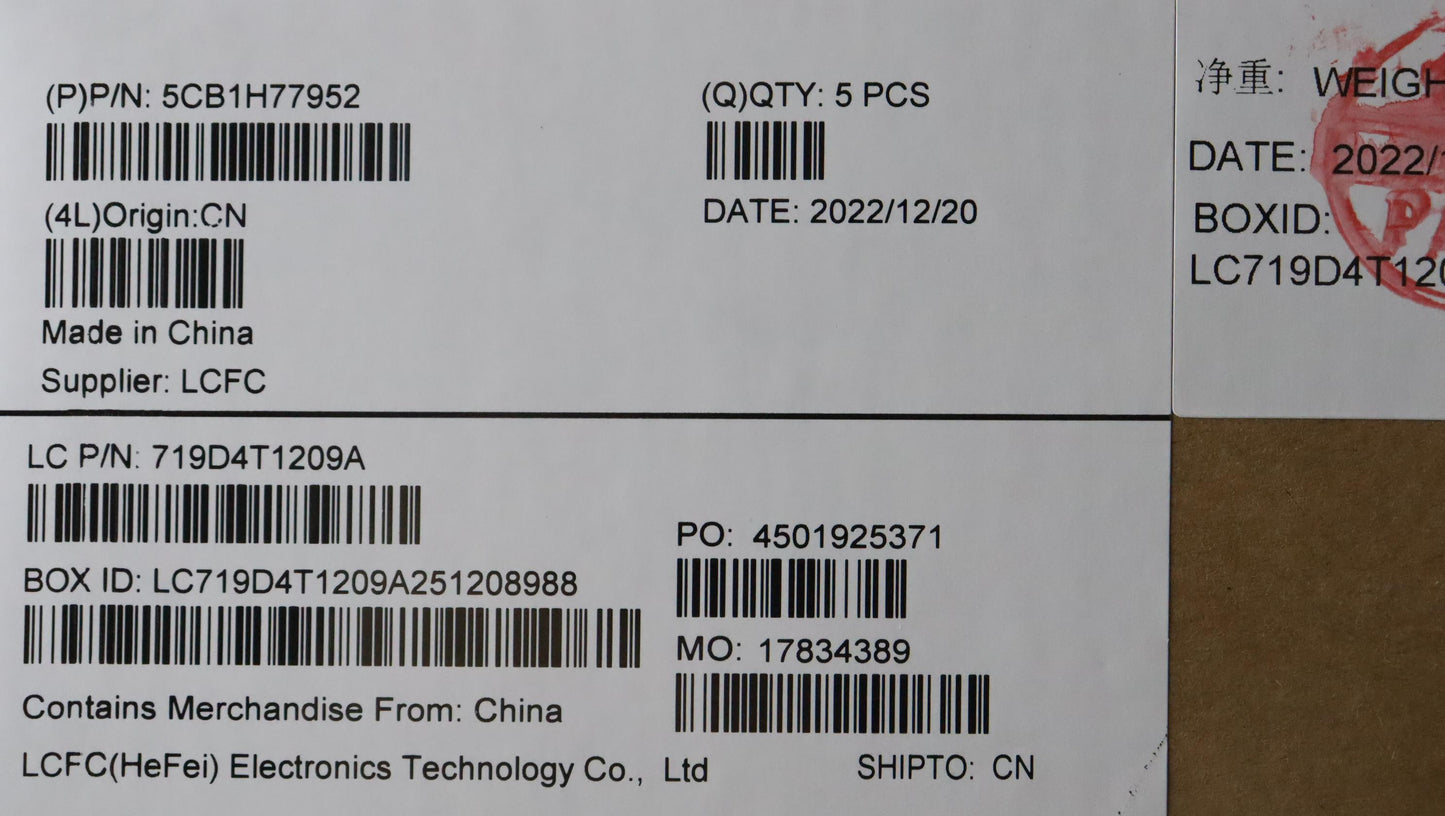 Lenovo Cover Upper Case Assembly Spa - 5CB1H77952