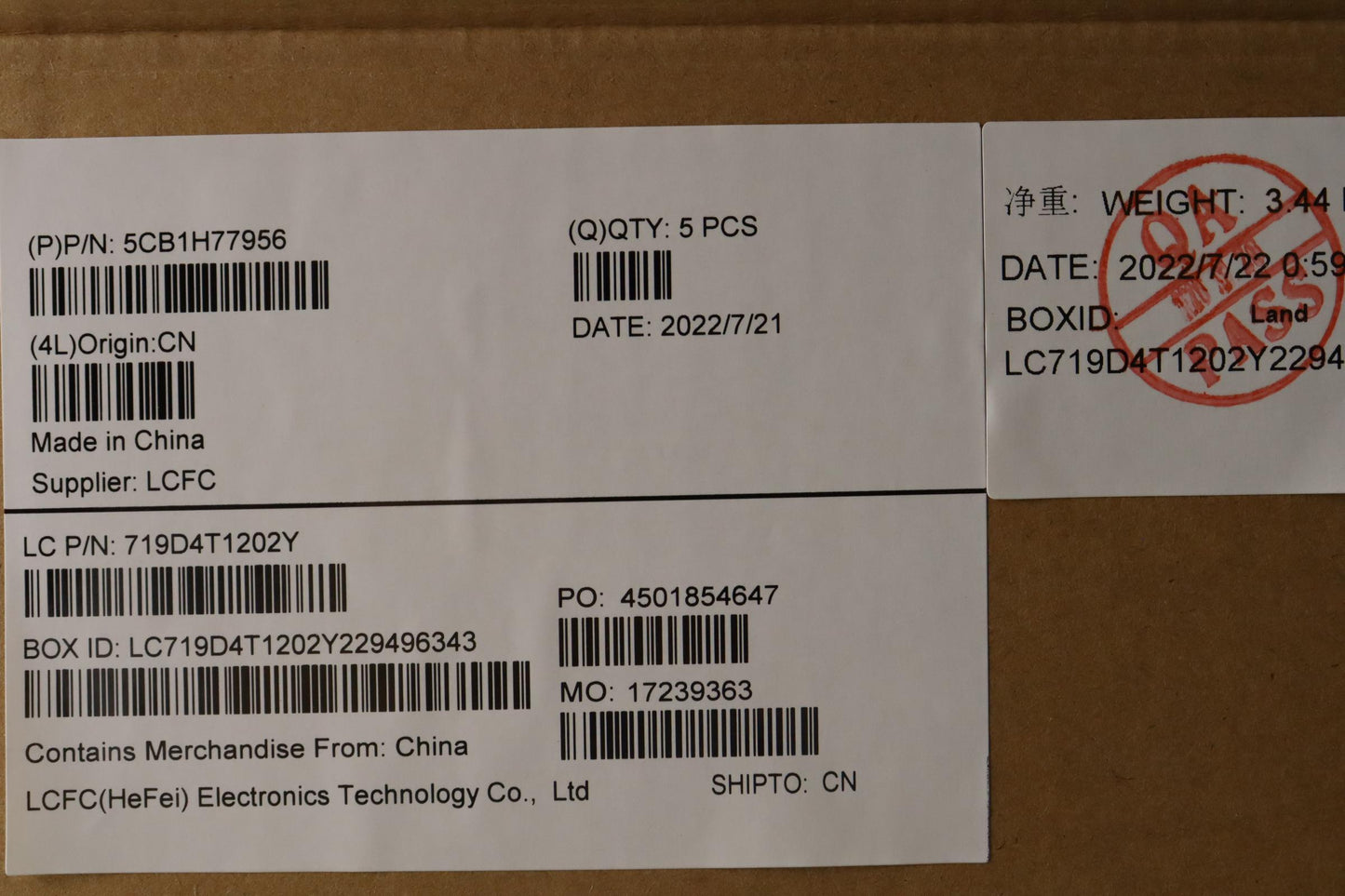 Lenovo Cover Upper Case Assembly La S - 5CB1H77956