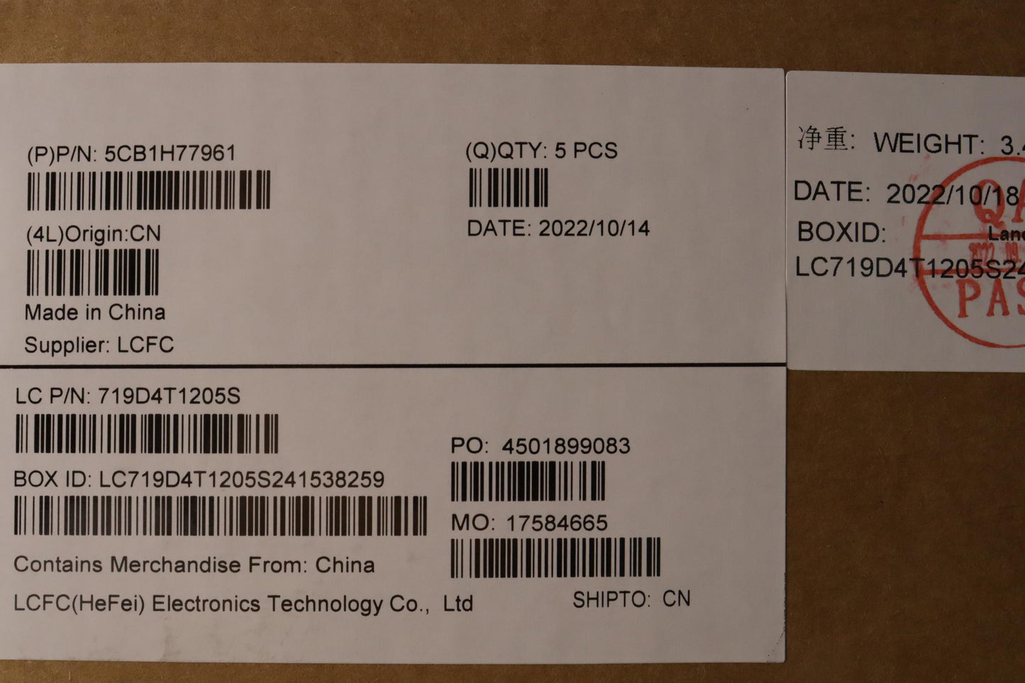 Lenovo Cover Upper Case Assembly Fra - 5CB1H77961