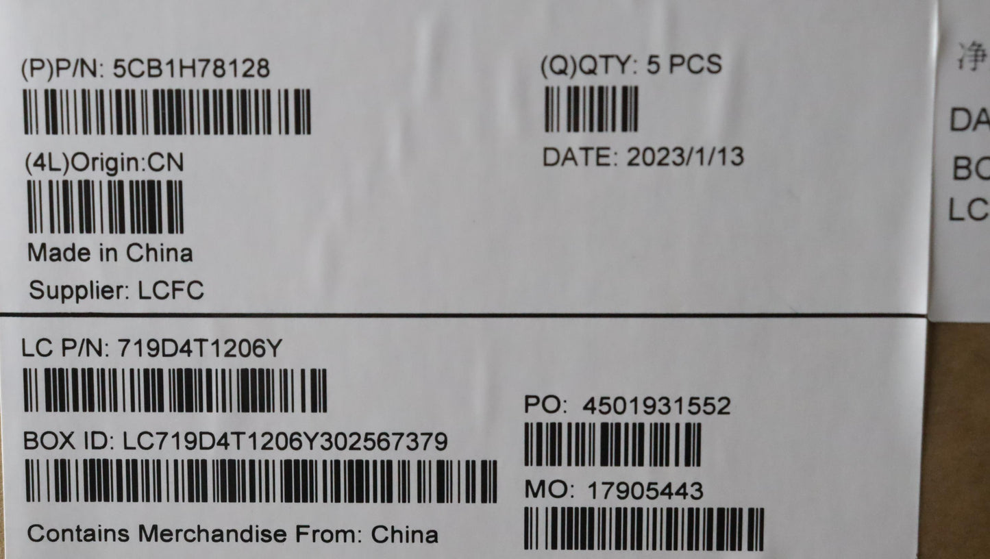 Lenovo Cover Upper Case Assembly Sws - 5CB1H78128