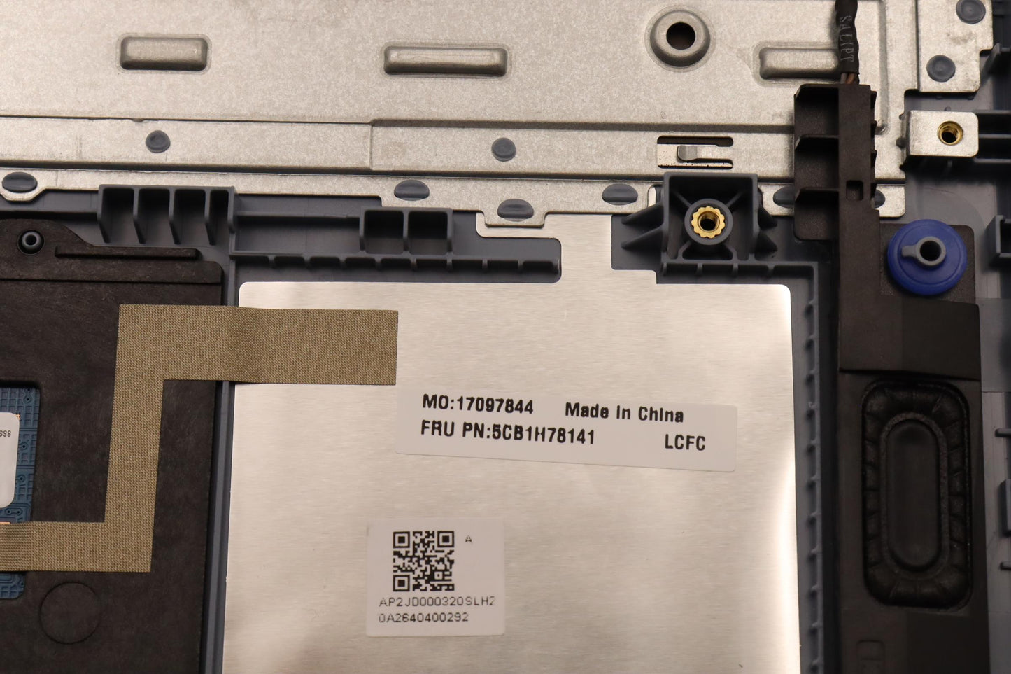 Lenovo Cover Upper Case Assembly Eng - 5CB1H78141