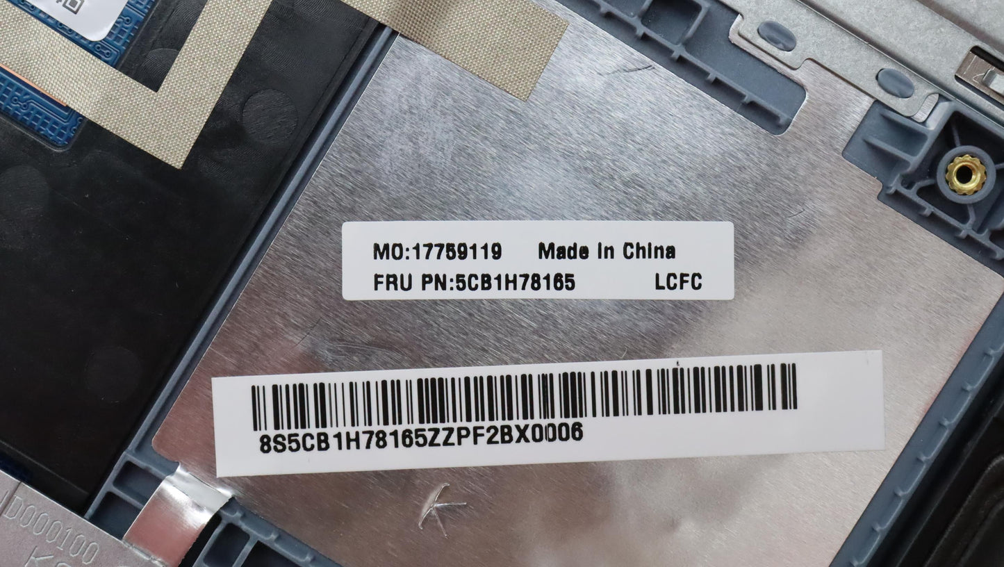 Lenovo Cover Upper Case Assembly Uke - 5CB1H78165