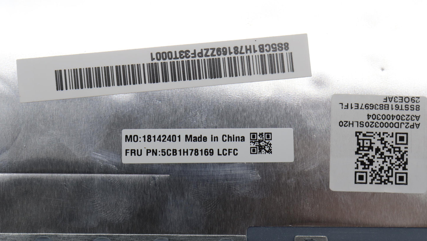 Lenovo Cover Upper Case Assembly Uke - 5CB1H78169
