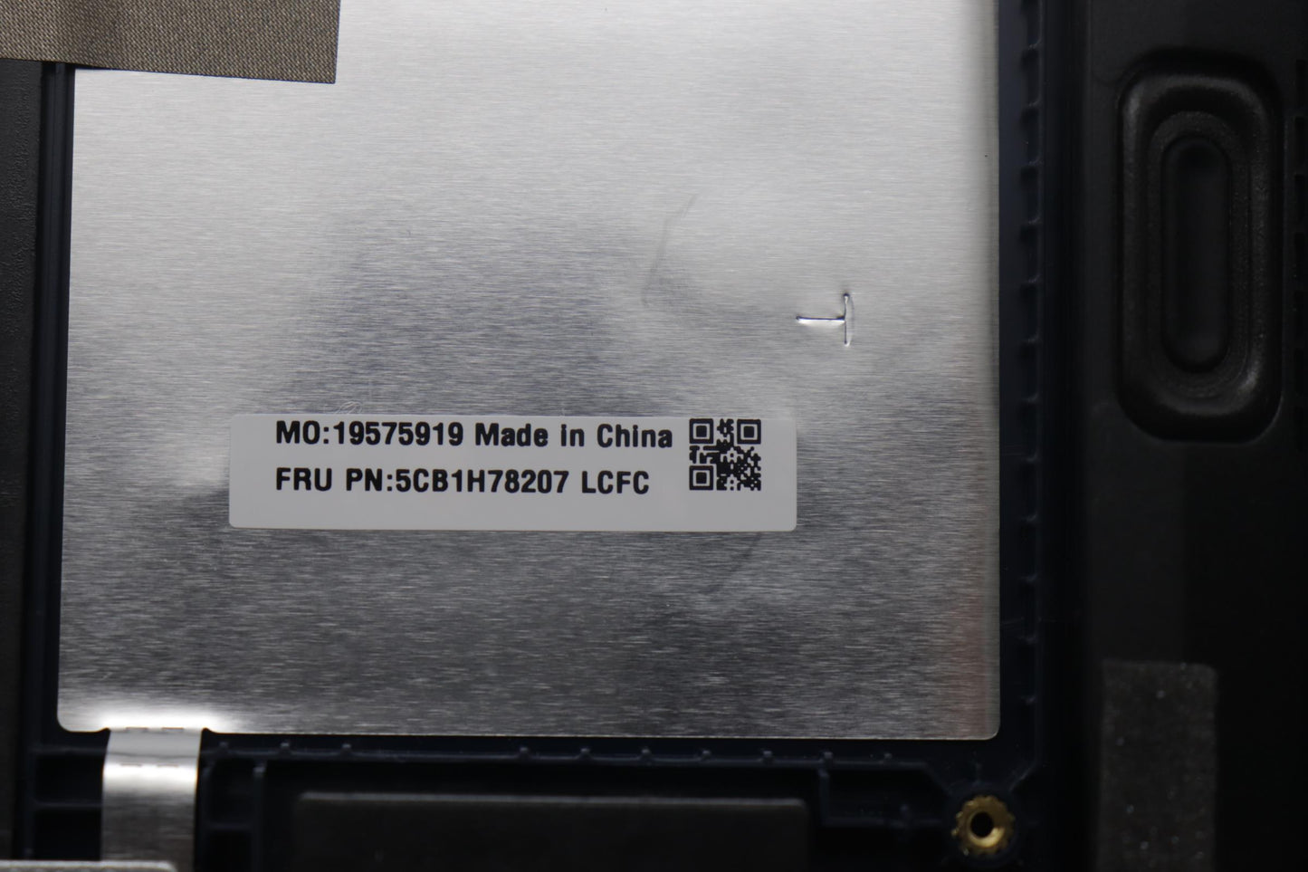 Lenovo Cover Upper Case Assembly Fra/ - 5CB1H78207