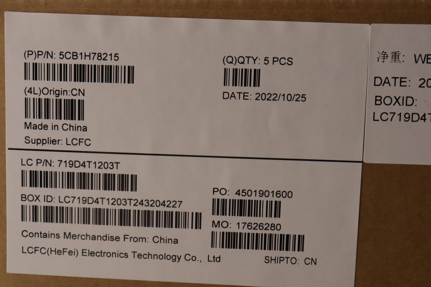 Lenovo Cover Upper Case Assembly Ita - 5CB1H78215