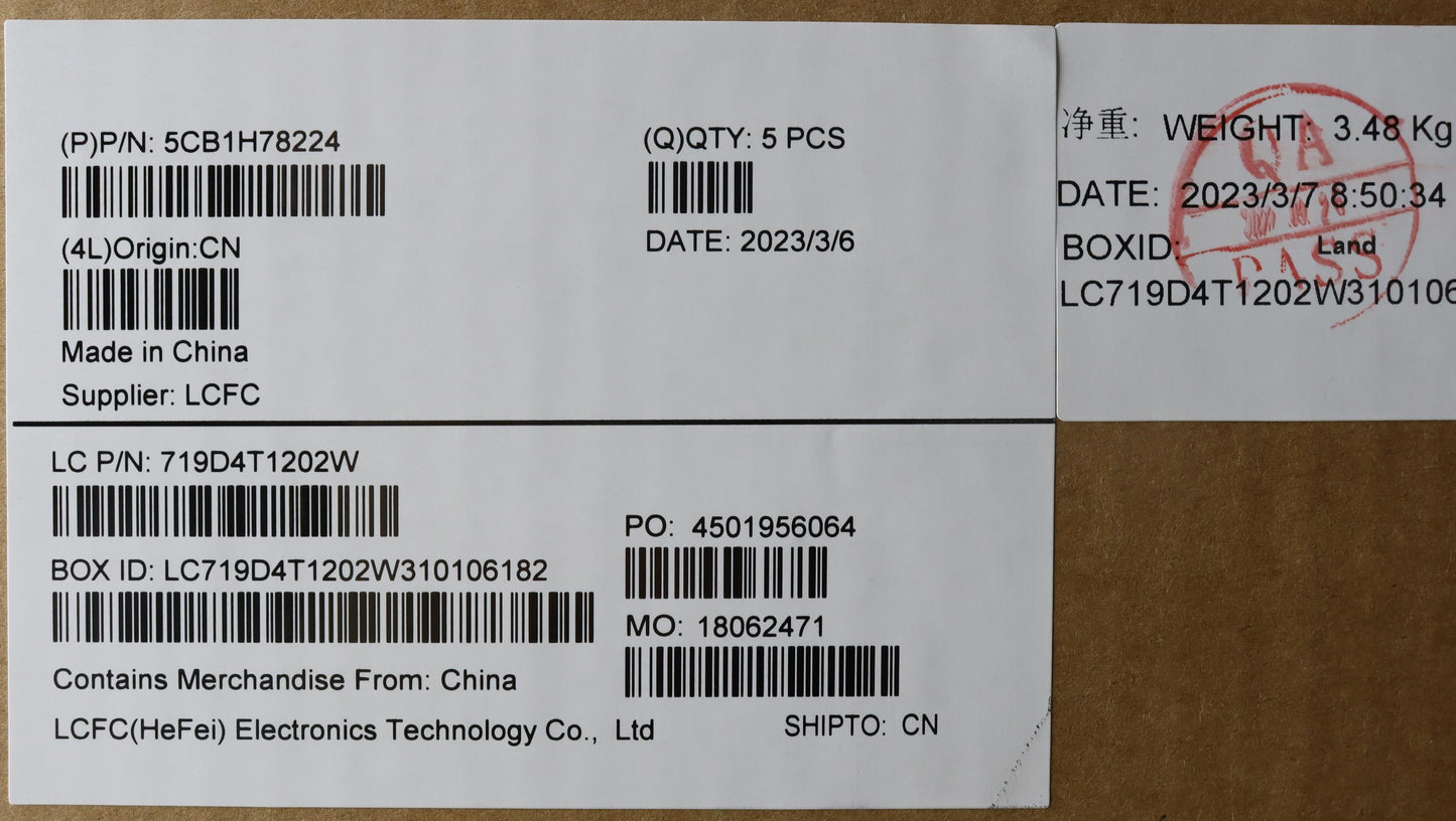 Lenovo Cover Upper Case Assembly Sws - 5CB1H78224