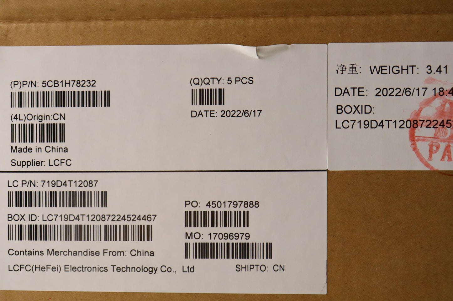 Lenovo Cover Upper Case Assembly Uke - 5CB1H78232