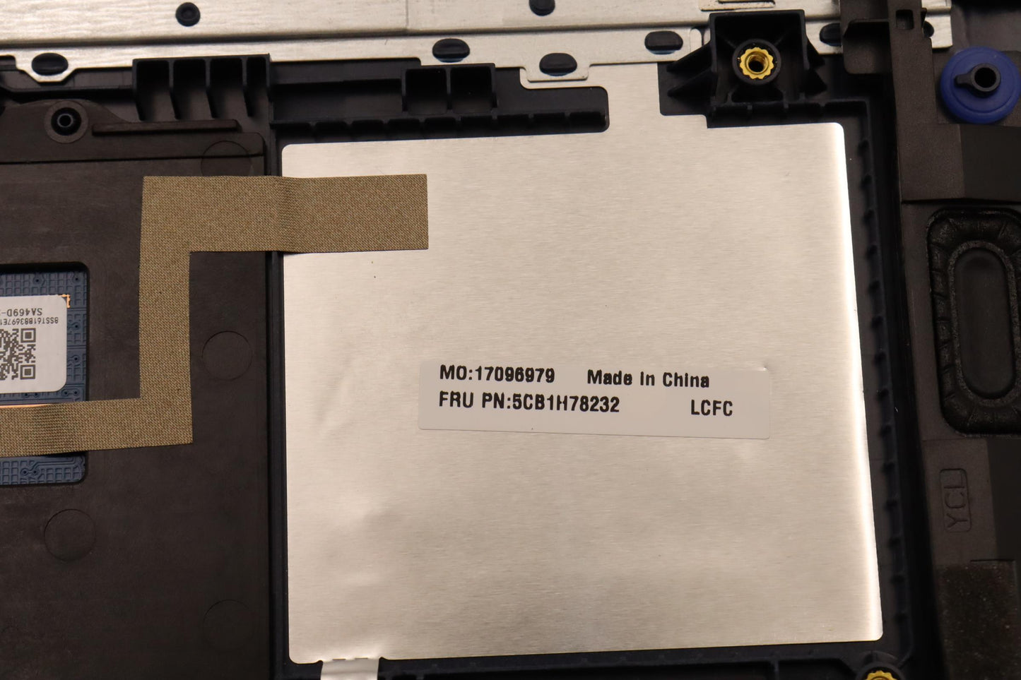 Lenovo Cover Upper Case Assembly Uke - 5CB1H78232