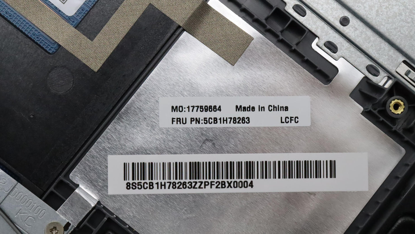 Lenovo Cover Upper Case Assembly Bel - 5CB1H78263