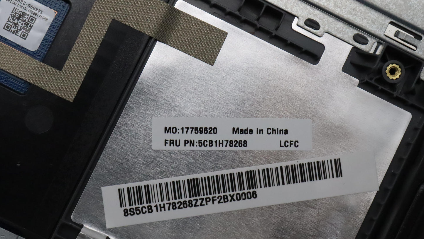 Lenovo Cover Upper Case Assembly Euro - 5CB1H78268