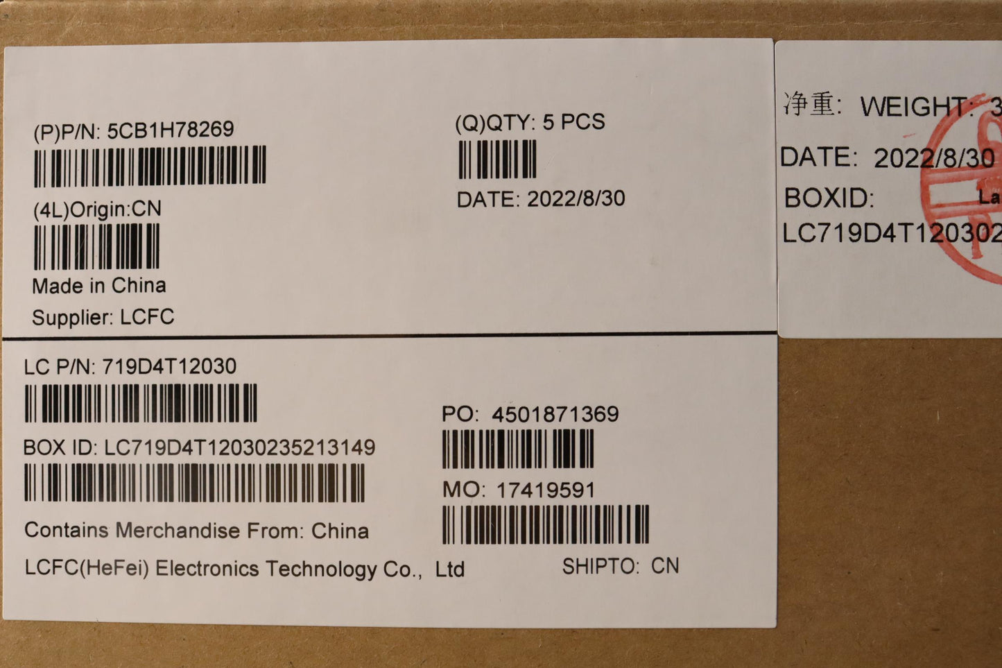 Lenovo Cover Upper Case Assembly Fra - 5CB1H78269