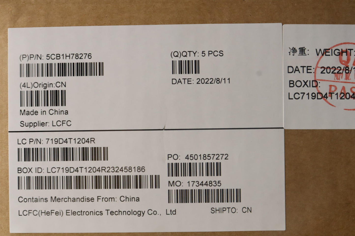 Lenovo Cover Upper Case Assembly Hun - 5CB1H78276
