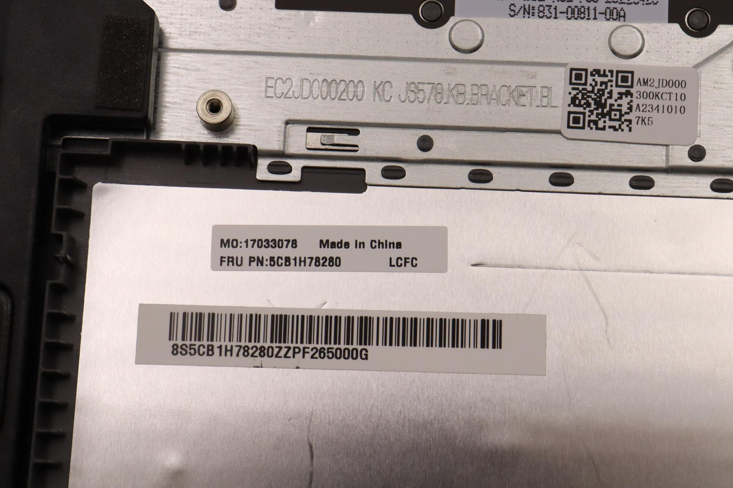 Lenovo Cover Upper Case Assembly Kor - 5CB1H78280