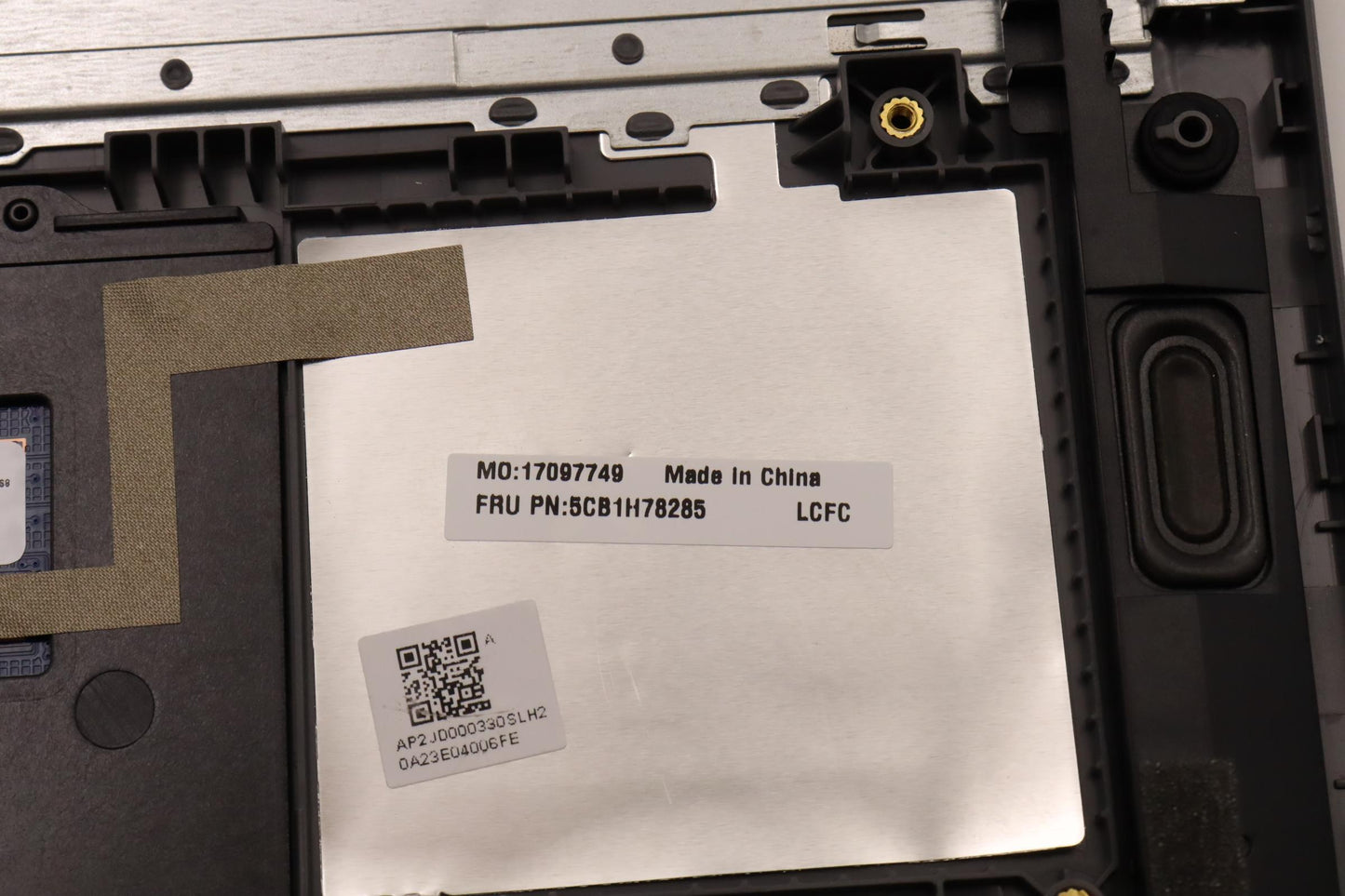 Lenovo Cover Upper Case Assembly Slv - 5CB1H78285