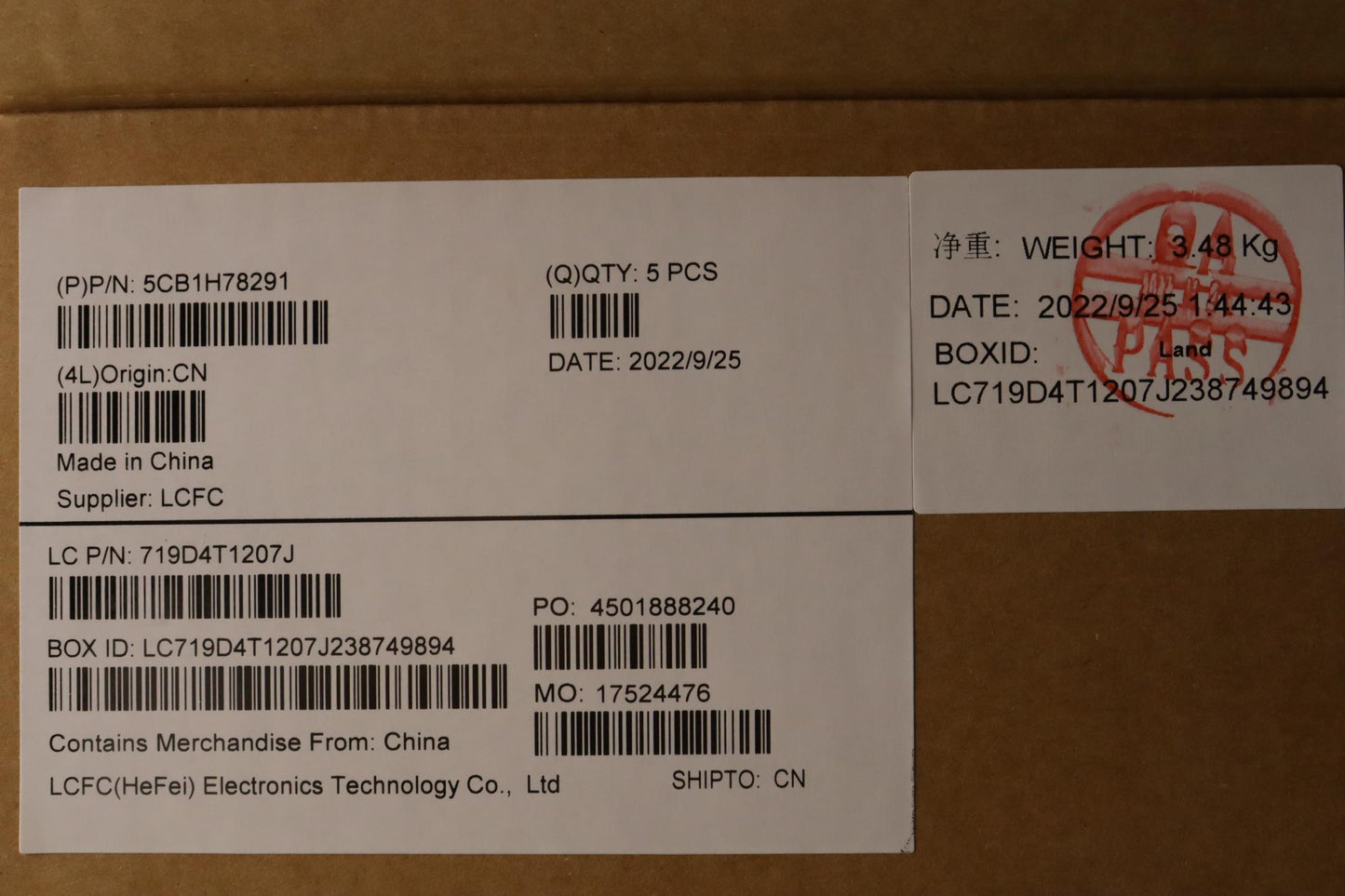 Lenovo Cover Upper Case Assembly Uke - 5CB1H78291
