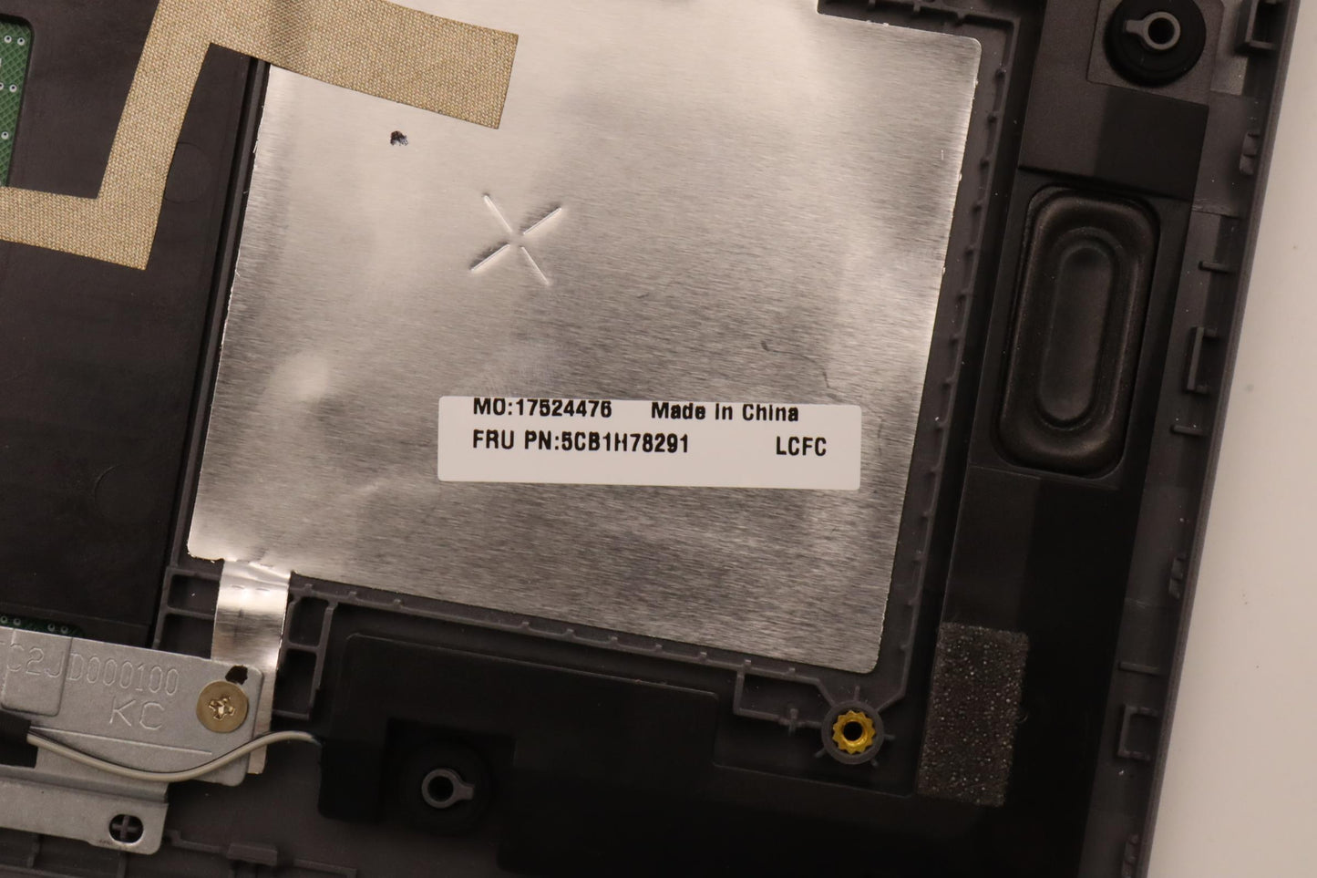 Lenovo Cover Upper Case Assembly Uke - 5CB1H78291
