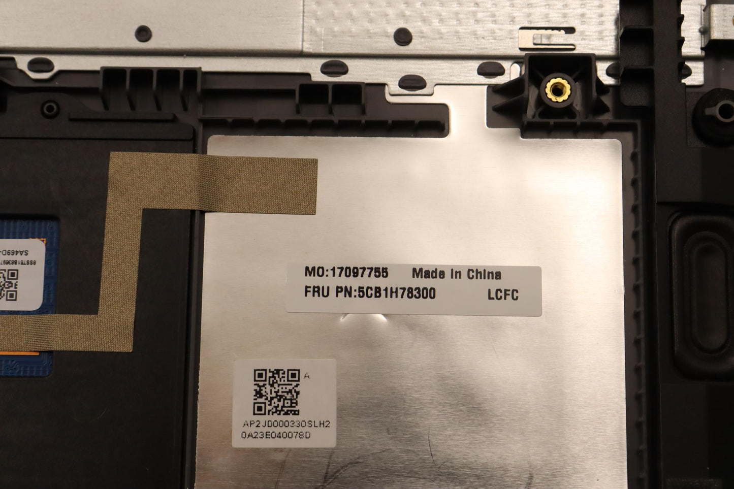 Lenovo Cover Upper Case Assembly Por - 5CB1H78300