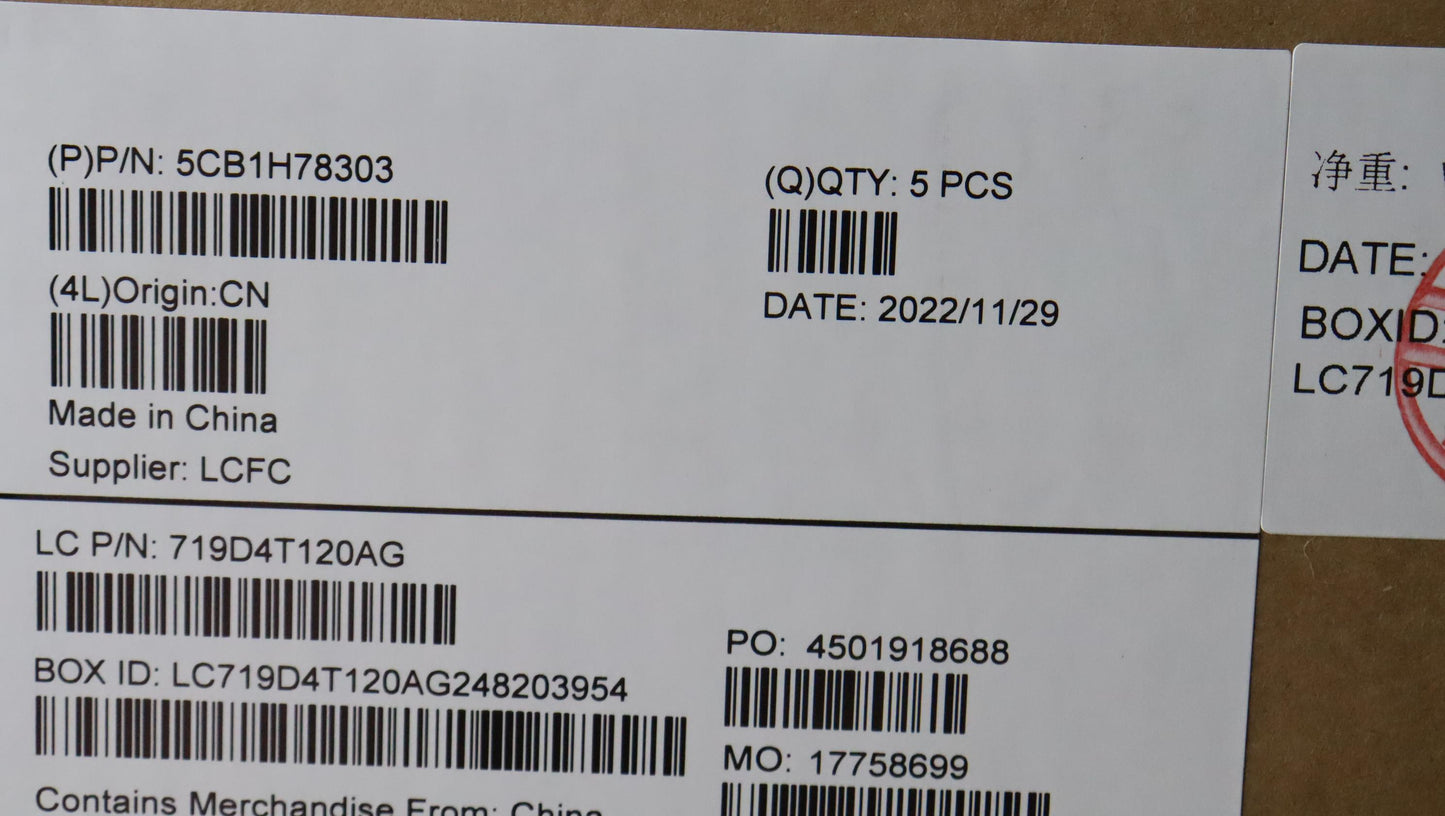 Lenovo Cover Upper Case Assembly Kor - 5CB1H78303