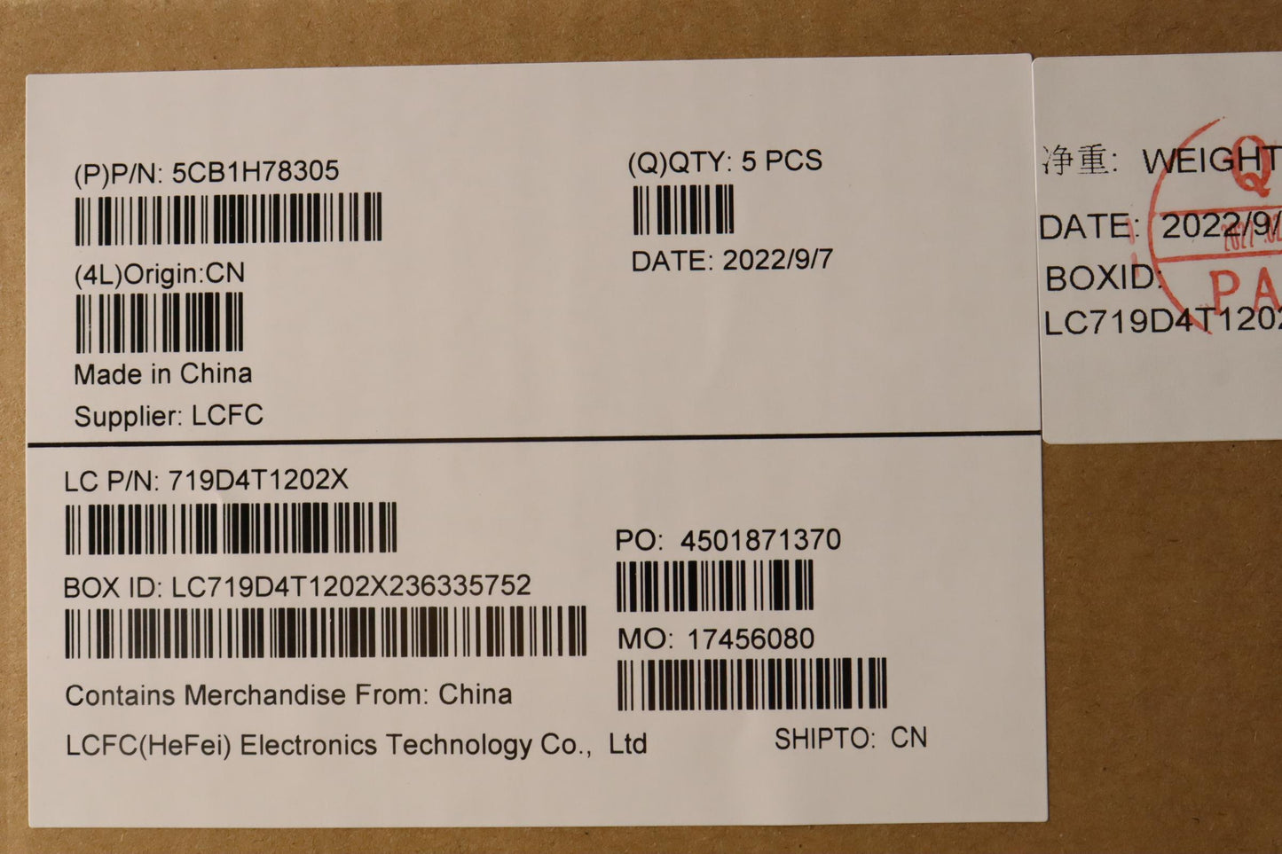 Lenovo Cover Upper Case Assembly Rus - 5CB1H78305