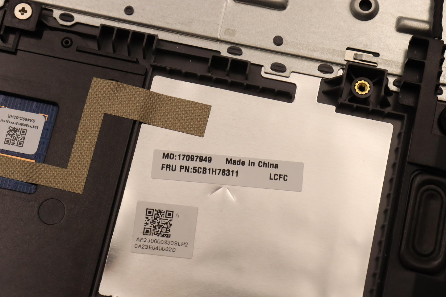 Lenovo Cover Upper Case Assembly Hbw - 5CB1H78311