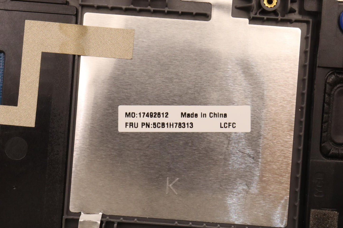 Lenovo Cover Upper Case Assembly Nord - 5CB1H78313