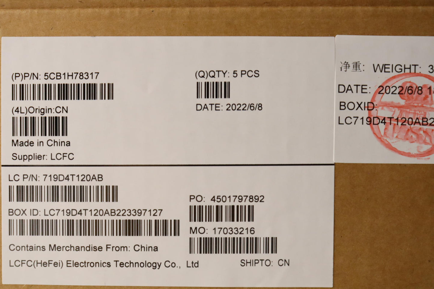 Lenovo Cover Upper Case Assembly Sws - 5CB1H78317