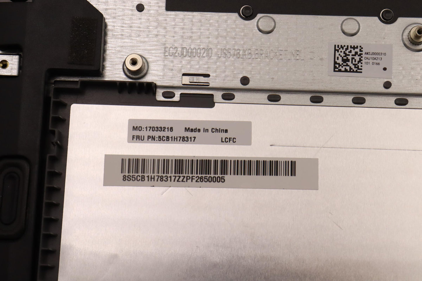 Lenovo Cover Upper Case Assembly Sws - 5CB1H78317