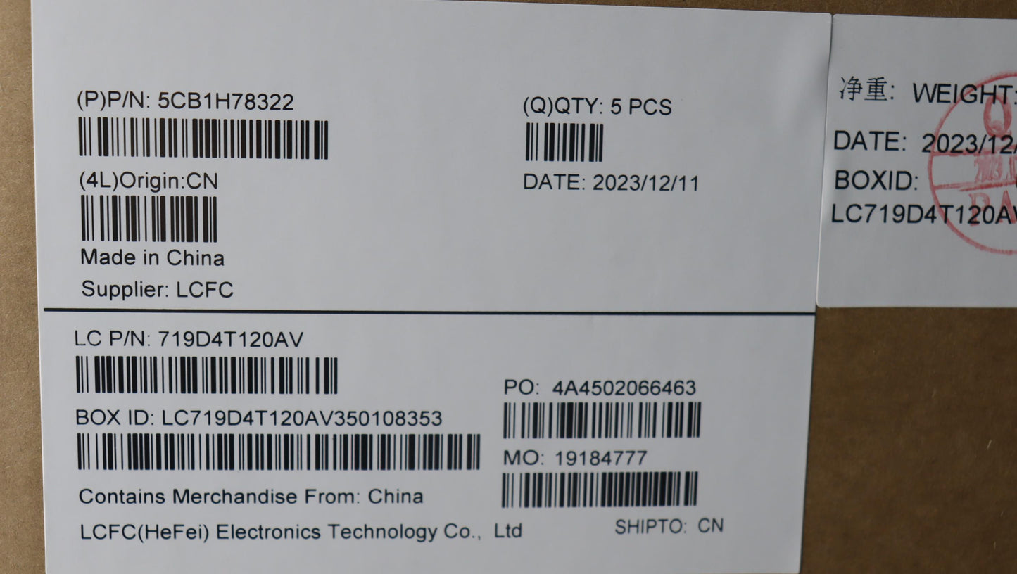 Lenovo Cover Upper Case Assembly Fra/ - 5CB1H78322