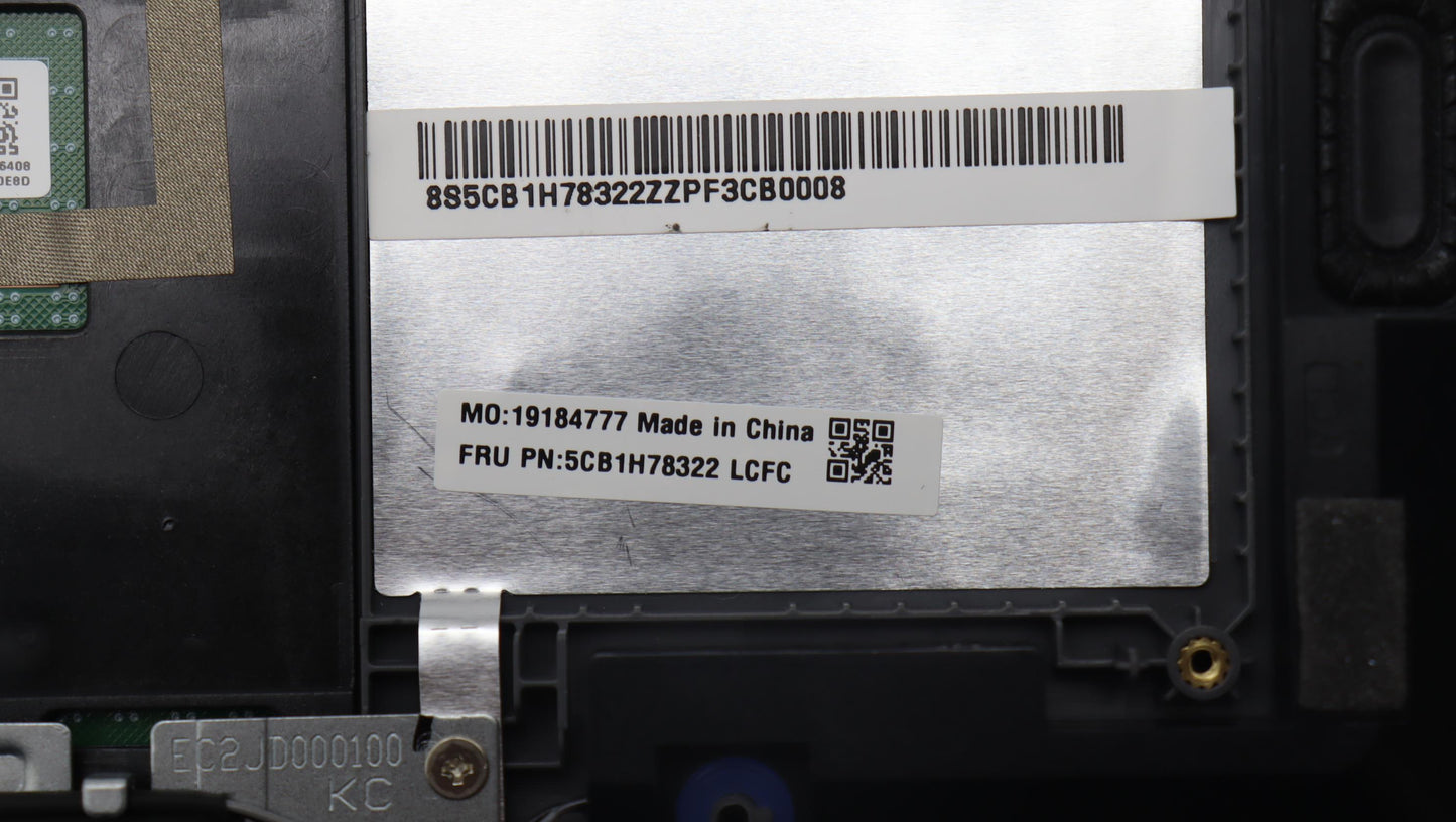 Lenovo Cover Upper Case Assembly Fra/ - 5CB1H78322