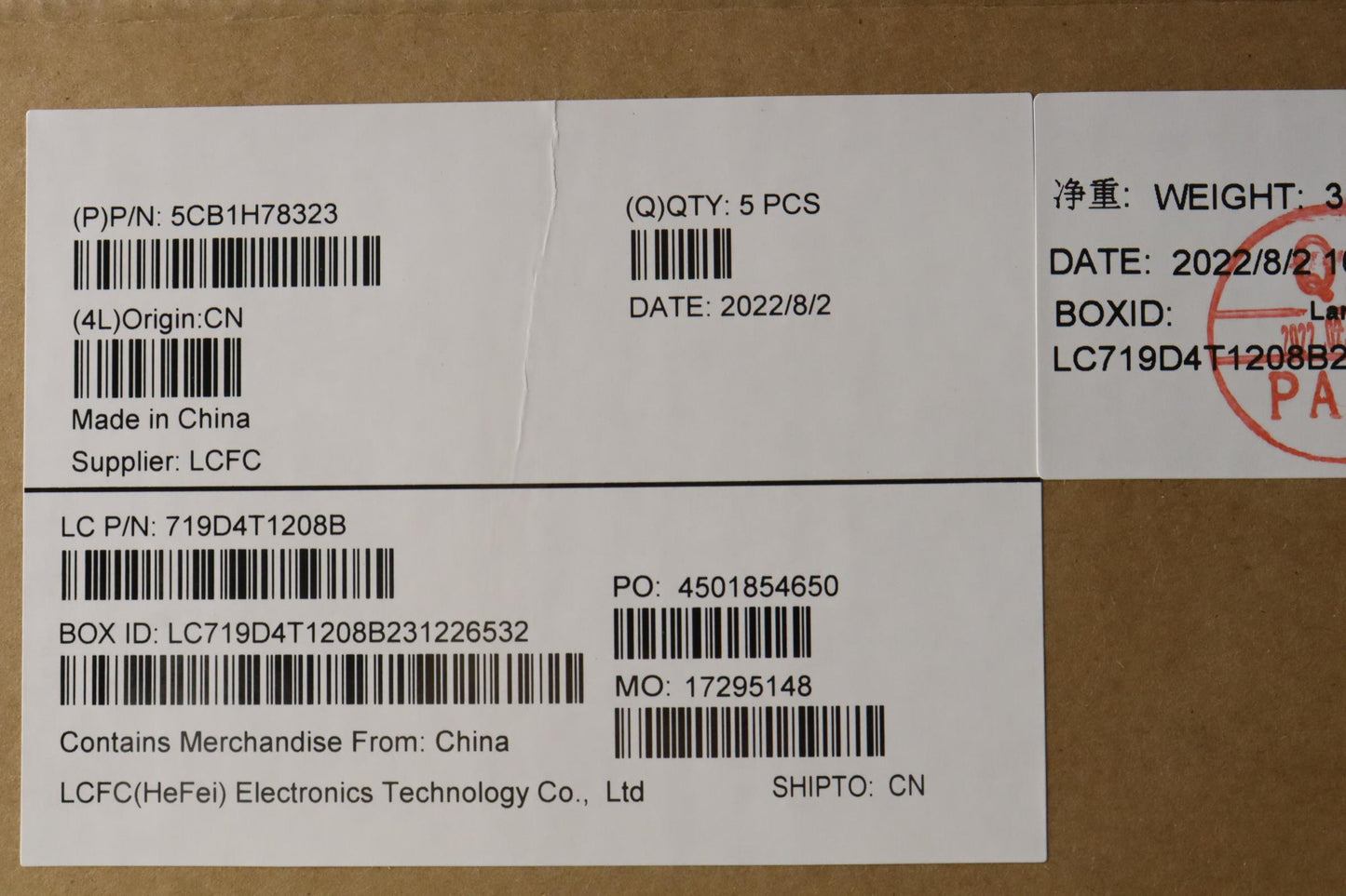 Lenovo Cover Upper Case Assembly Ukr - 5CB1H78323